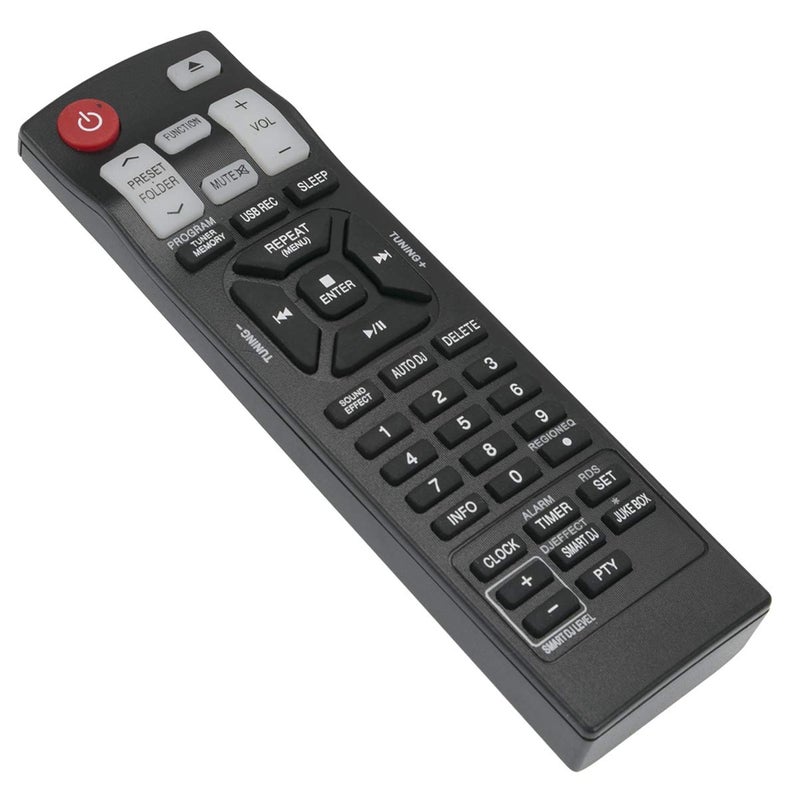 ZdalaMit Replacement Remote Applicable for LG Hi-Fi System CM9940 CM9740 CMS9940F/W CM9740 CMS9740F CM9940FB CM8440 CM8440FB CMS8440F CMS8440W CM8340 OM5541 OM5542 OM5541FB OM5540 CM9950 CMS9950F OM7550 OM7550 - Image 5
